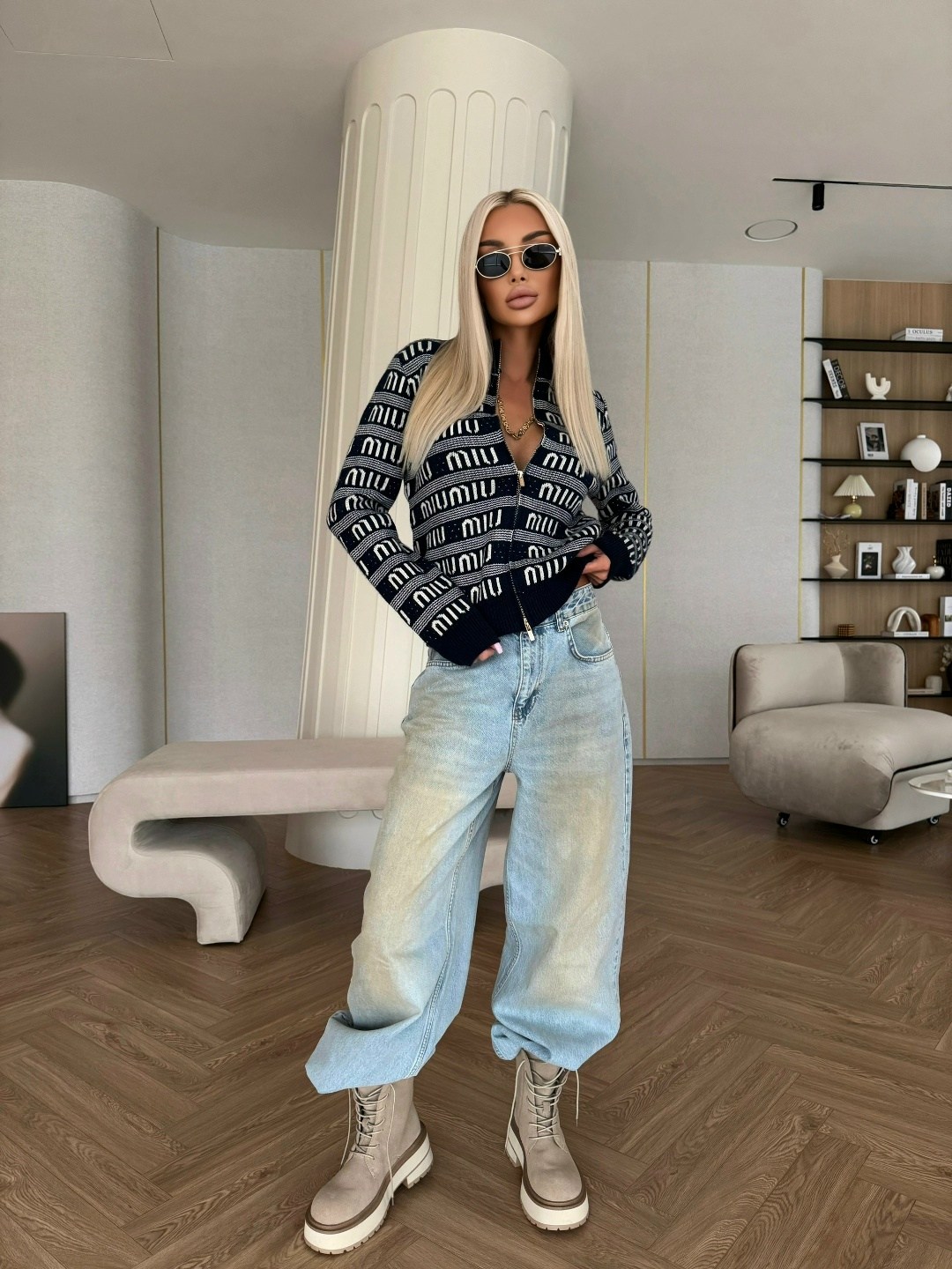 модные образы,стиль и мода,стильные джинсы,стильный свитер