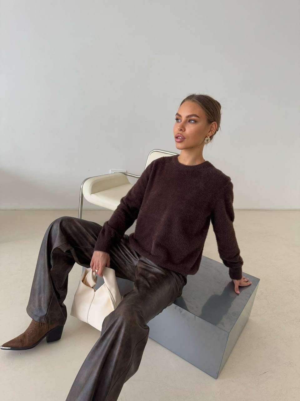 модные свитера,повседневный джемпер,джемпер,коричневый свитер,трикотажный джемпер