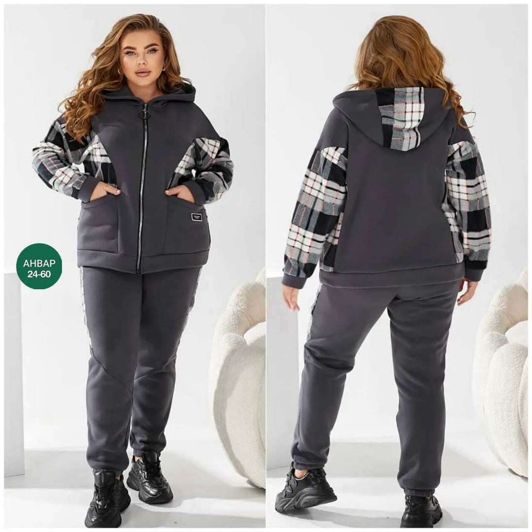 спортивный женский костюм больших размеров,cпортивный костюм больших размеров,cпортивный костюм теплый,теплый костюм на флисе,теплый спортивный костюм больших размеров