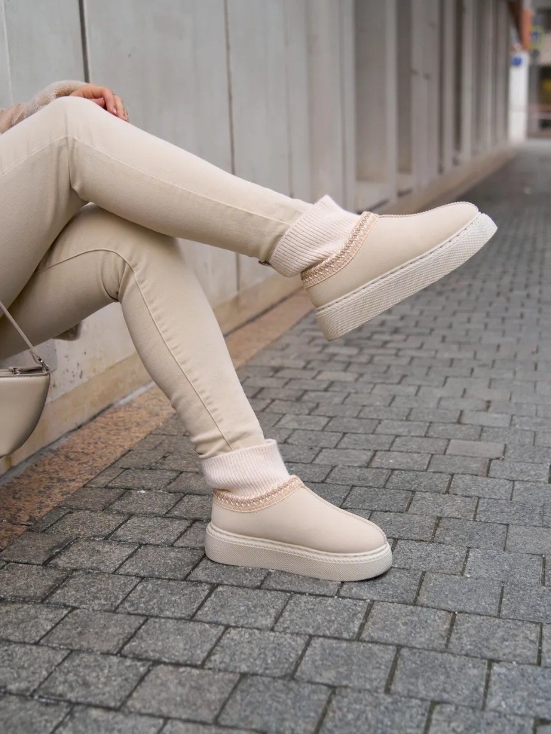 женские угги,модные образы,модные угги,зимний стиль одежды