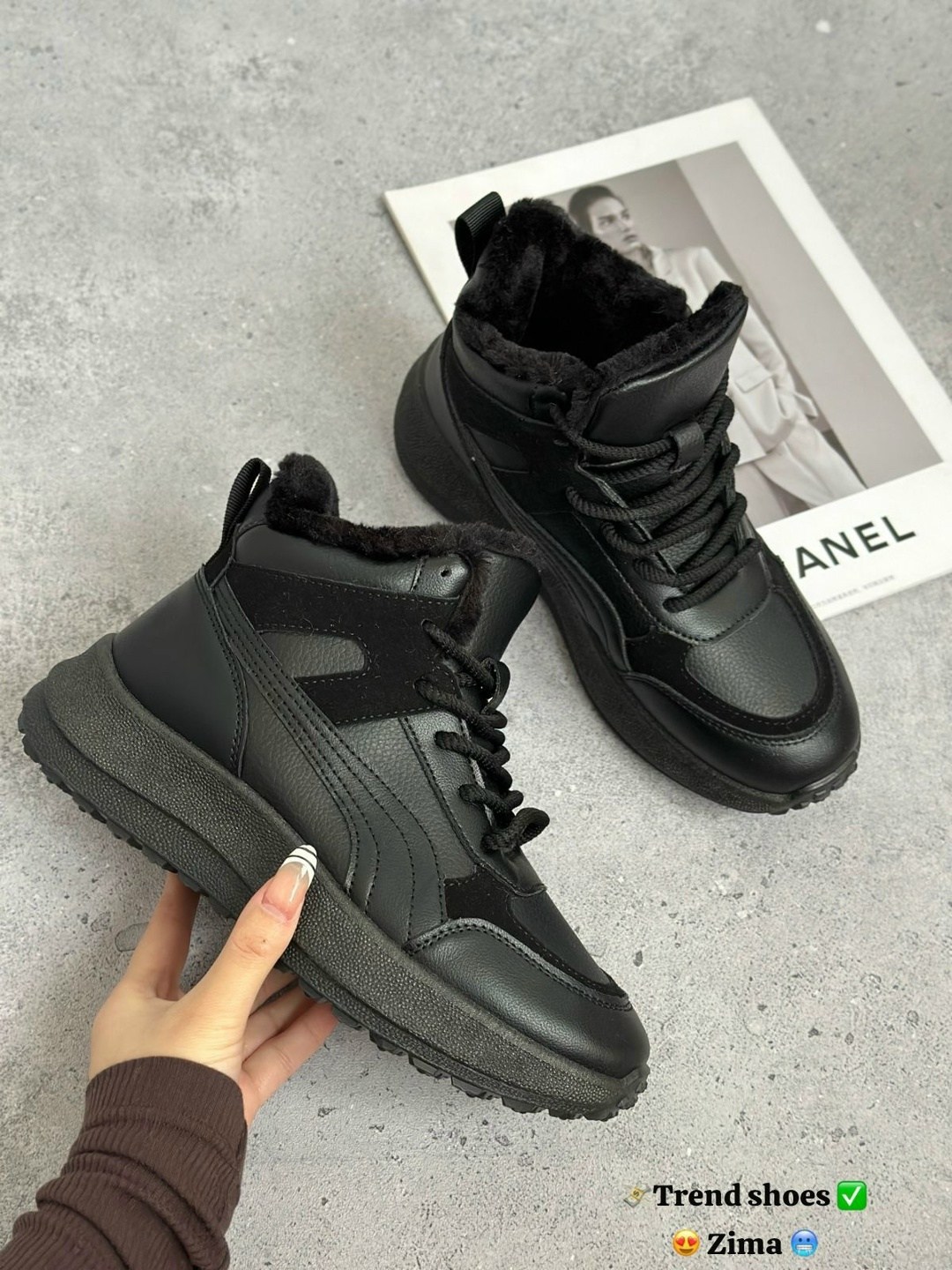 кроссовки женскиe,,женские зимние кроссовки,зимние кроссовки,черные кроссовки