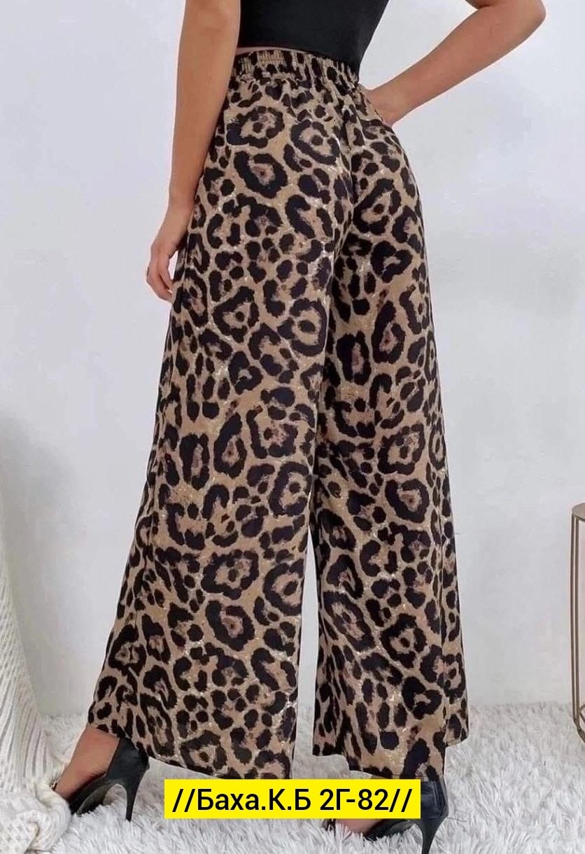 леопардовые брюки палаццо,брюки широкие,брюки женские палаццо,брюки модные,брюки женские