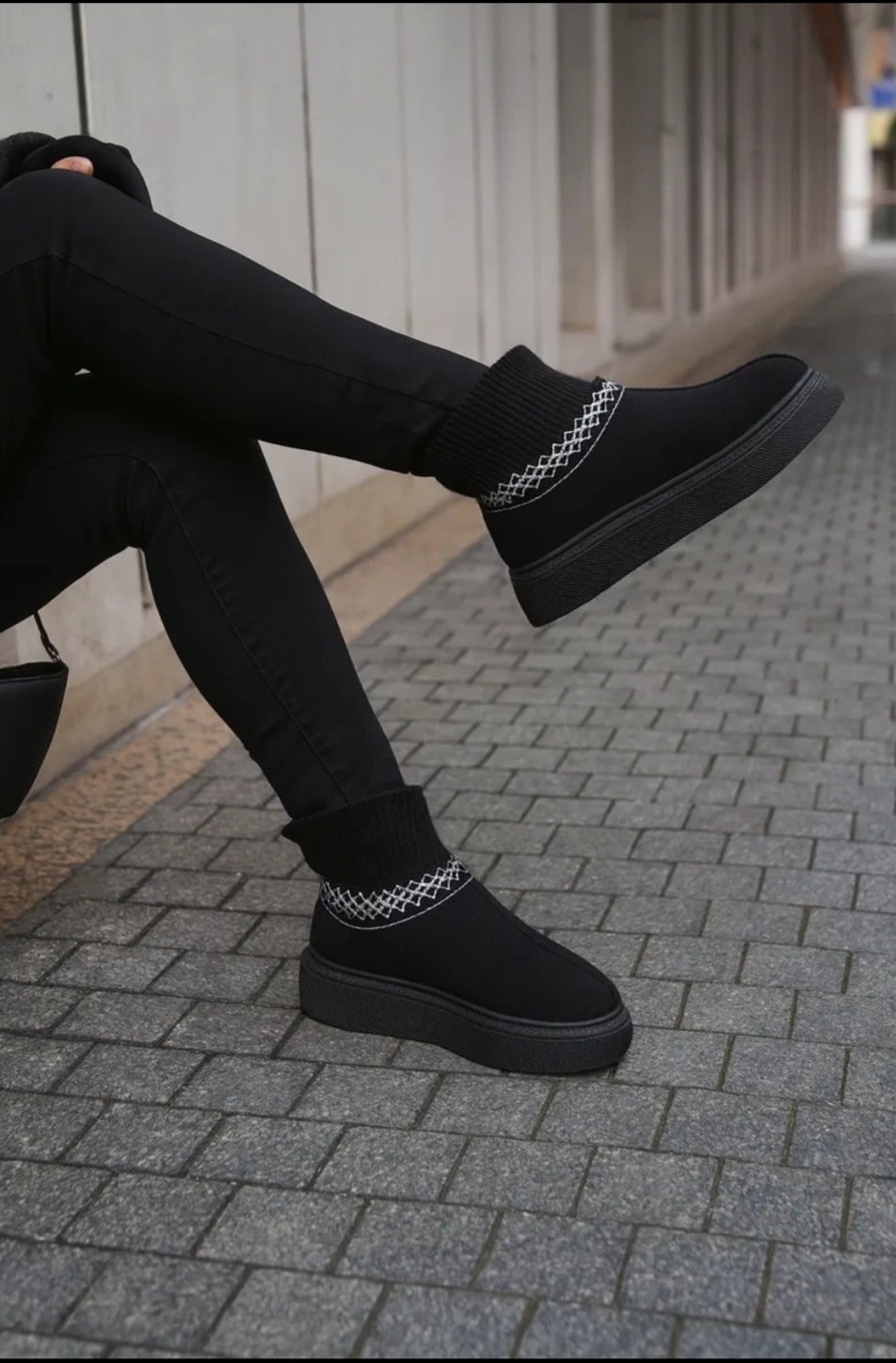 женские угги,модные образы,модные угги,зимний стиль одежды