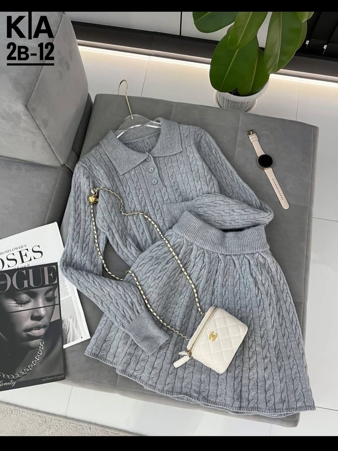 вязаный костюм с юбкой,вязанный костюм с юбкой,костюм с юбкой повседневный,трикотажные костюмы,трикотажные костюмы с юбкой