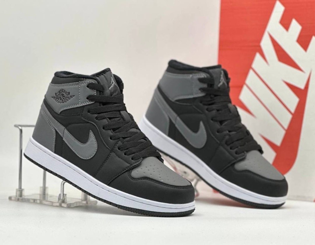 nike air jordan 1 mid,кроссовки nike air jordan 1 mid,nike air jordan 1 mid grey black,кроссовки мужские nike air jordan 1,nike air jordan 1 mid grey