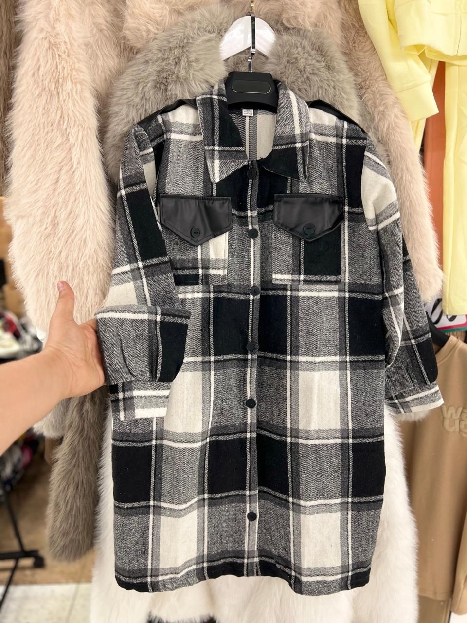рубашка оверсайз в клетку,пальто в клетку,клетчатое пальто,женские клетчатые рубашки,рубашка в клетку женская