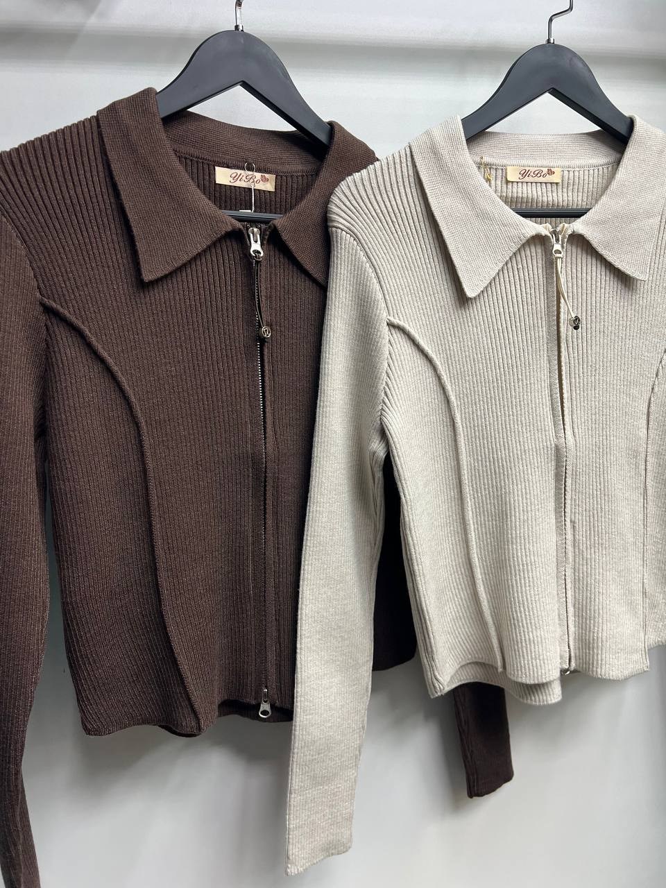 кофта женская,кофта кардиган,трикотажный кардиган,женский трикотажный кардиган с,кардиган на молнии женский с отложным воротником