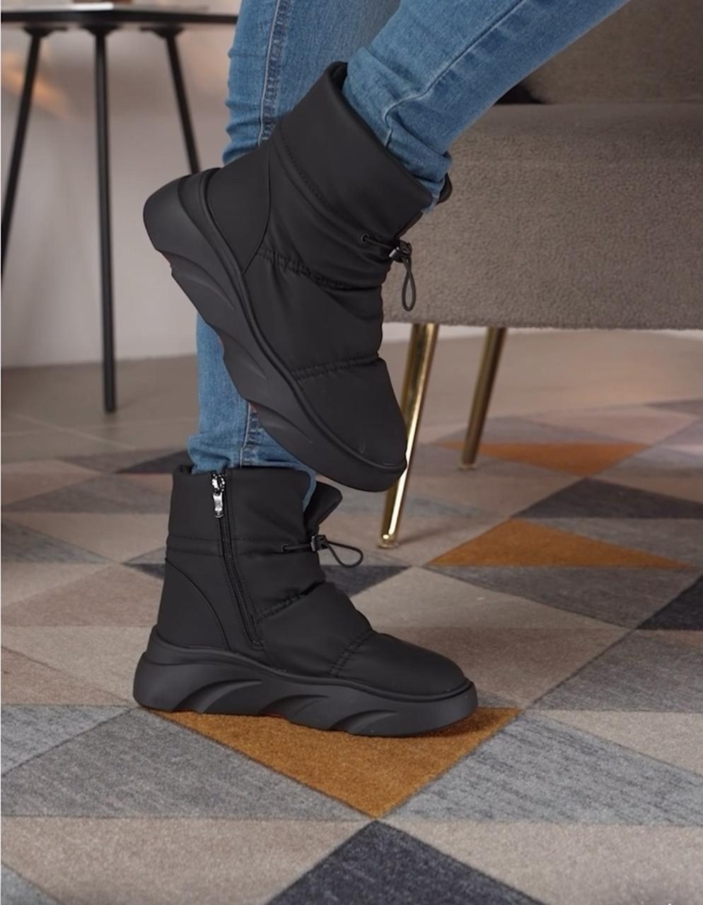 ,дутики женские,женская зимняя ,зимние женские дутики, женская дутики