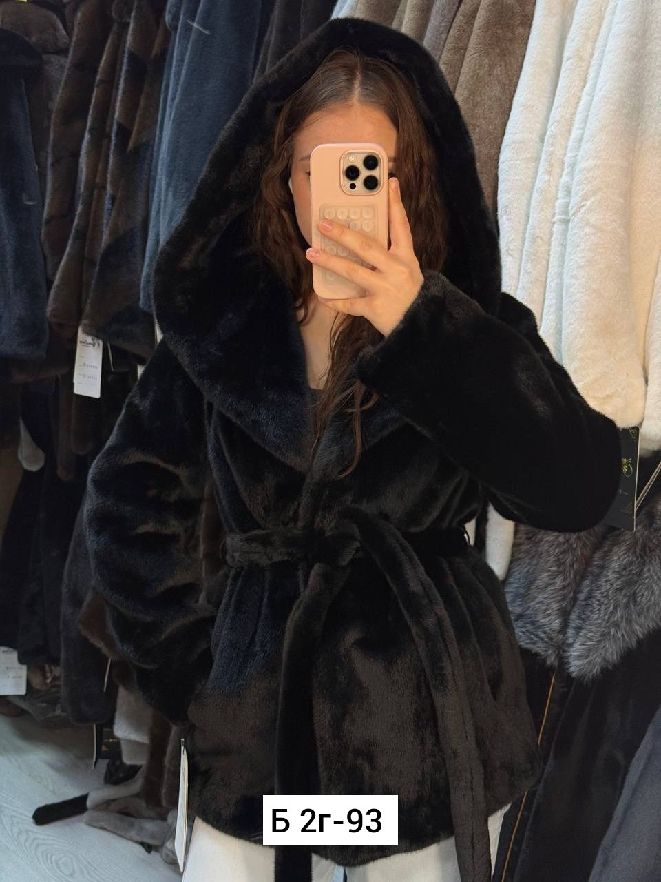 шуба искусственная,шуба искусственная под норку,шуба норковая с капюшоном,шубка,шуба норковая