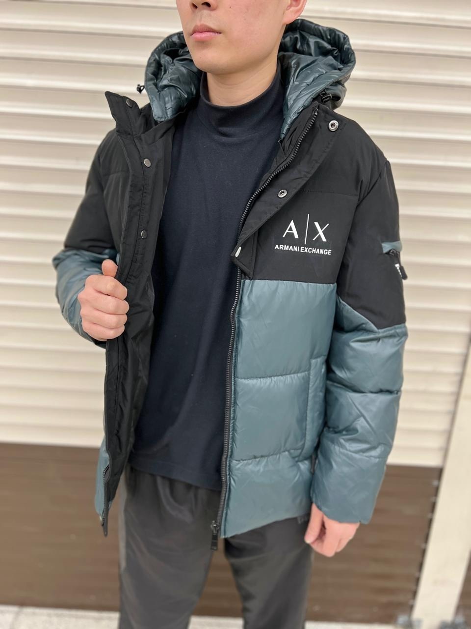 мужская зимняя куртка,куртка пуховик мужская,куртка зимняя emporio armani ea7 мужская парка,пуховики мужские,куртка зимняя пуховик мужской