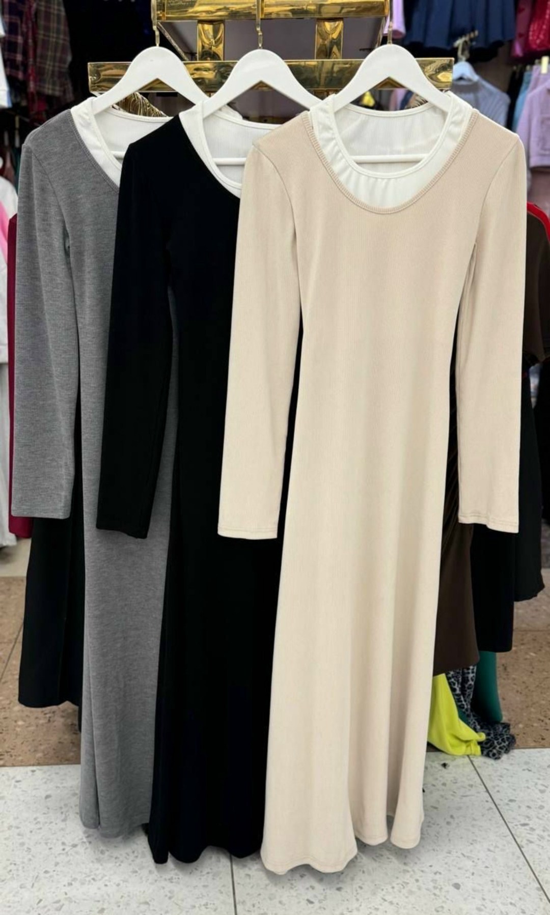 платье трикотажное макси,модное платье,повседневные платья,платье длинное,платье стильное