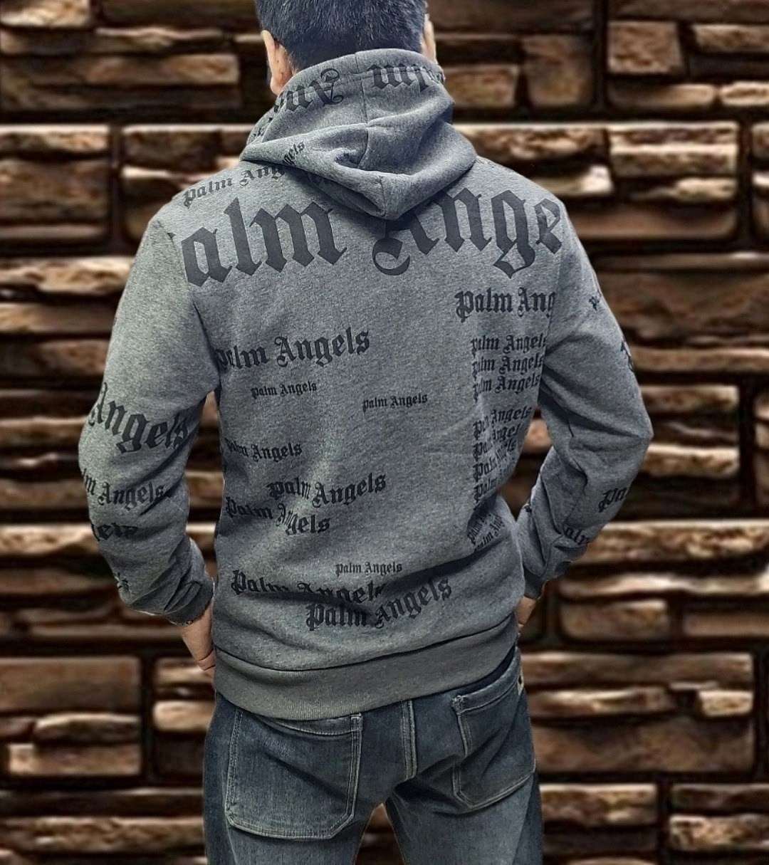 худи мужские с капюшоном,мужская толстовка,мужская кофта,мужские толстовки palm angels,мужская толстовка с капюшоном