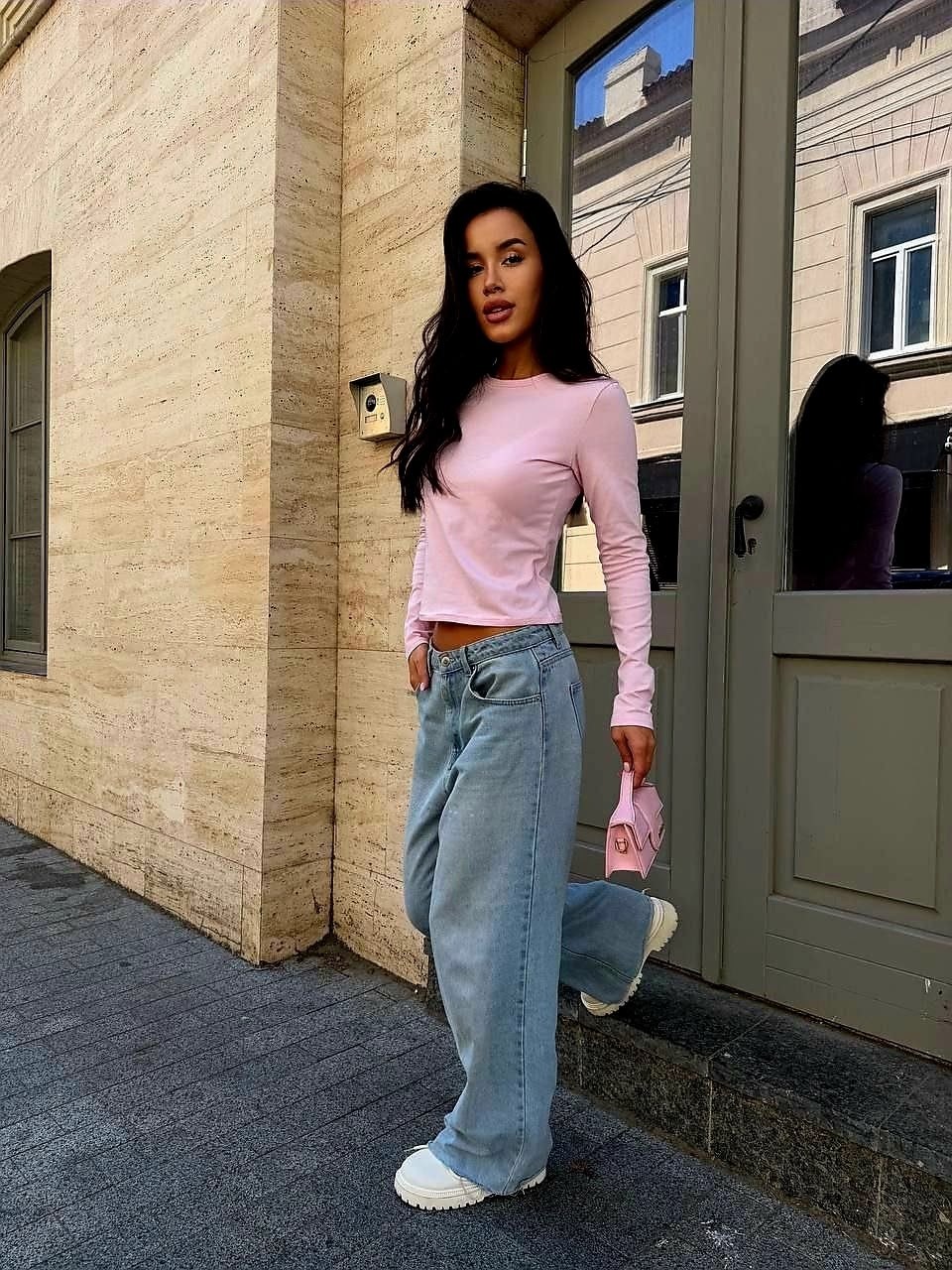 лонгслив розовый,лонгслив женский,кофта женская,базовый лонгслив,лонгслив