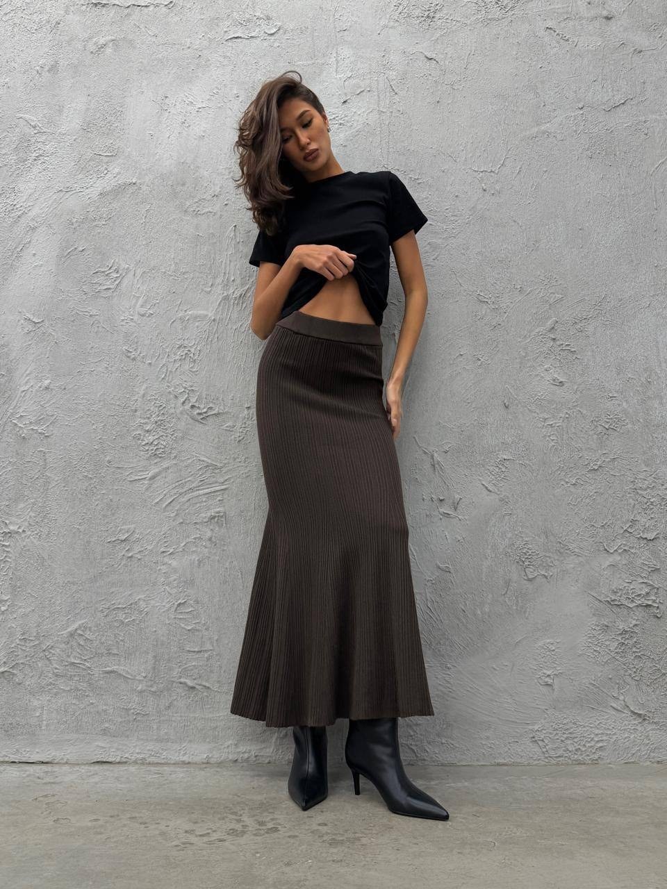 трикотажная юбка,вязаная юбка макси,юбка,длинная трикотажная юбка,юбка трикотажная миди