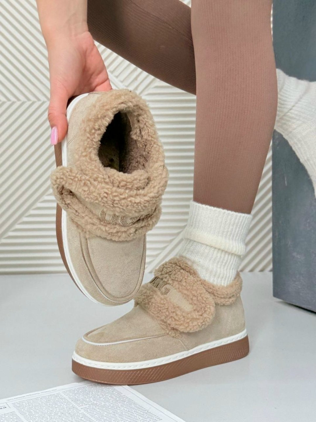 ,женские угги, теплая,модные угги,зимняя