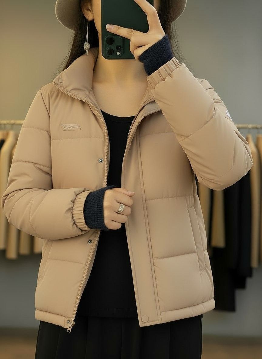 пуховик повседневный,повседневная куртка,куртка короткая,куртка теплая,женская зимняя куртка