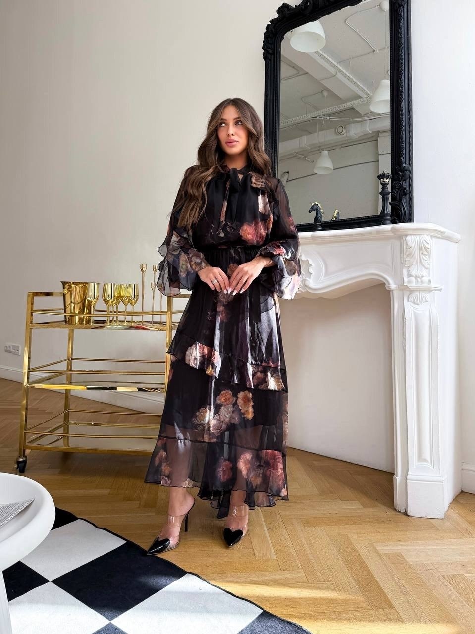 платье,шифоновое платье,модное платье,женское шифоновое платье,платья нарядная