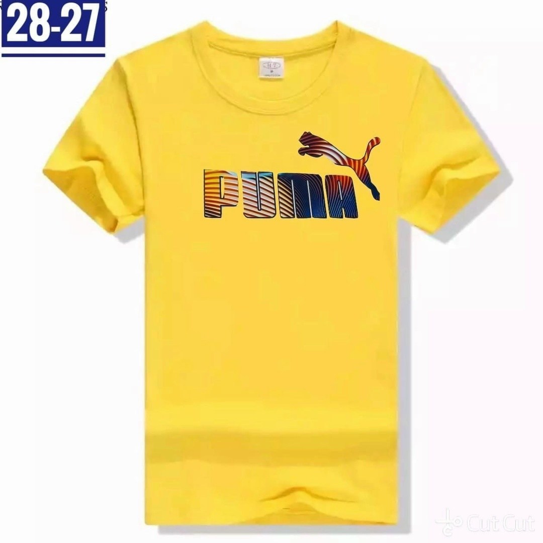 оранжевая футболка пума,футболка,футболка для мальчика,футболка детская,майка и футболка