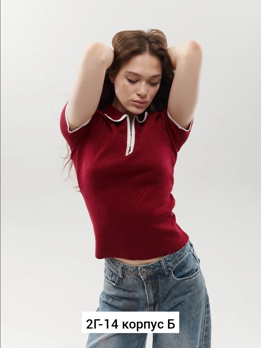 джемпер женский поло,женская футболка поло,женская кофта,женская кофточка,одежда для женщин