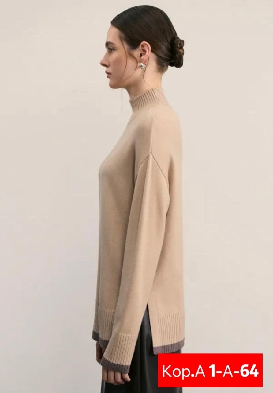 свитер женский zarina,джемпер женский с воротником,джемпер с высоким воротником,джемпер женский zarina,джемпер с воротником