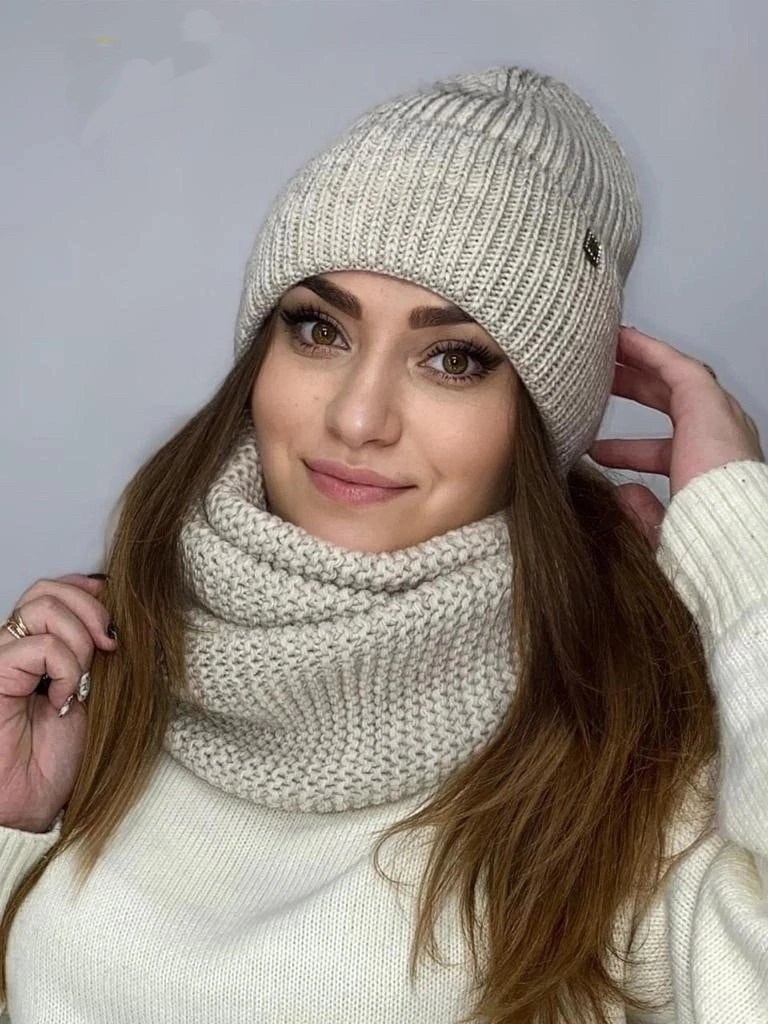 комплект шапка снуд,комплект шапка и снуд женская,зимняя комплект шапка и снуд женская,шапка женская зимняя со снудом комплект,шапка и снуд