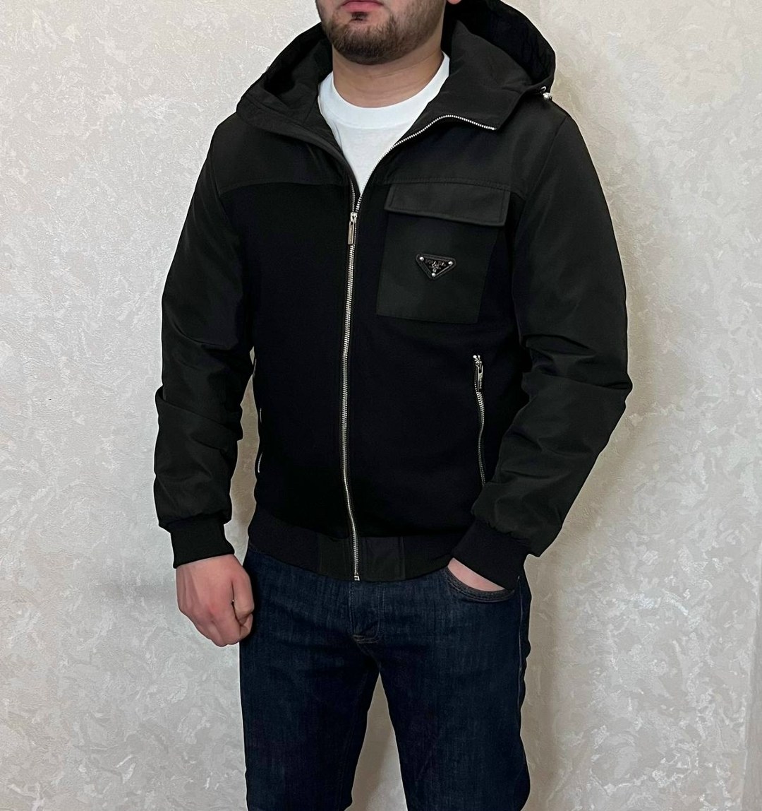 мужская куртк,ветровка прада мужская,демисезонная куртка,куртка,куртка prada мужская