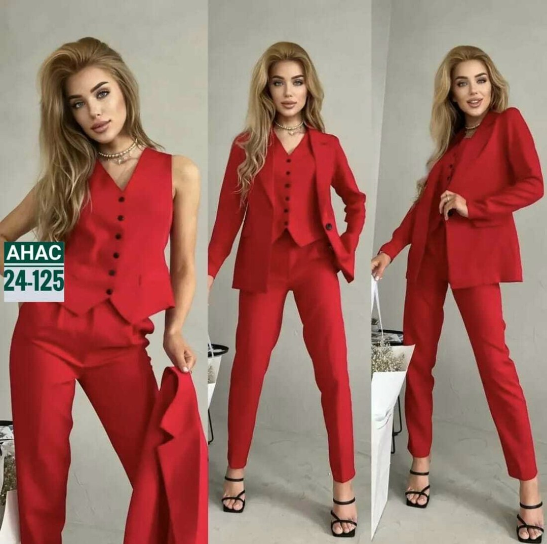 костюм женский тройка,брючный костюм женский красный тройка,женский брючный костюм тройка,классический женский брючной костюм,женский брючный костюм двойка