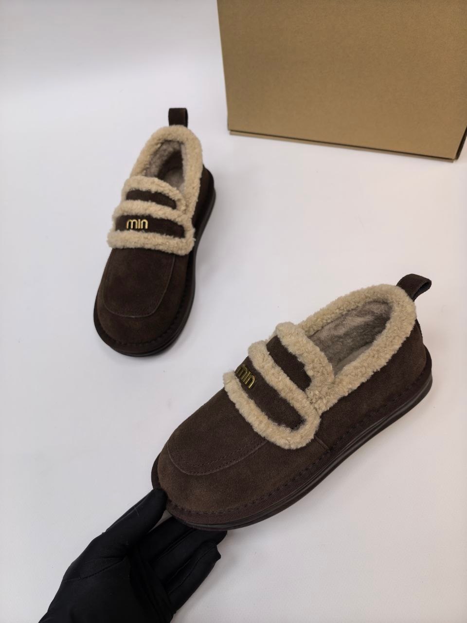 ,женская ,ботинки с мехом,повседневная , женская зимняя