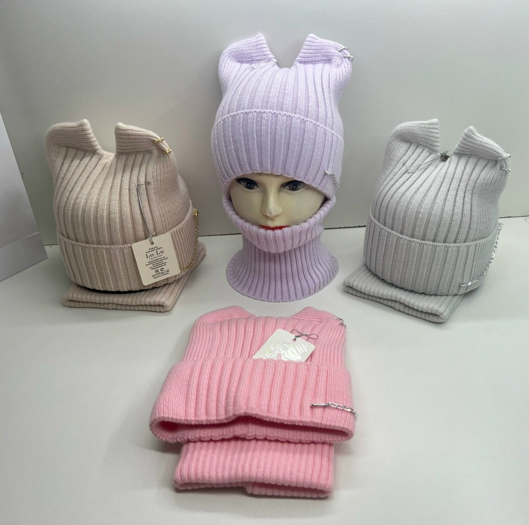 снуд шапка комплект,шапка со снудом для девочек,шапка и снуд для девочек,шапка снуд,шапка и снуд для детей