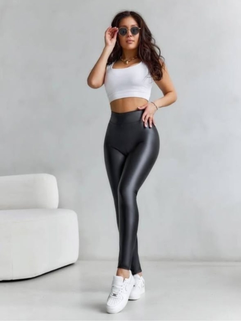 леггинсы из искусственной кожи женские,женские леггинсы,лосины кожаные,легинсы теплые,кожаные леггинсы