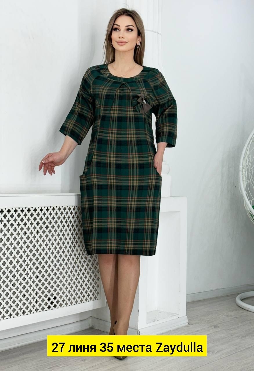 женская платье, ,платье,платье в клеточку,платье в клетку