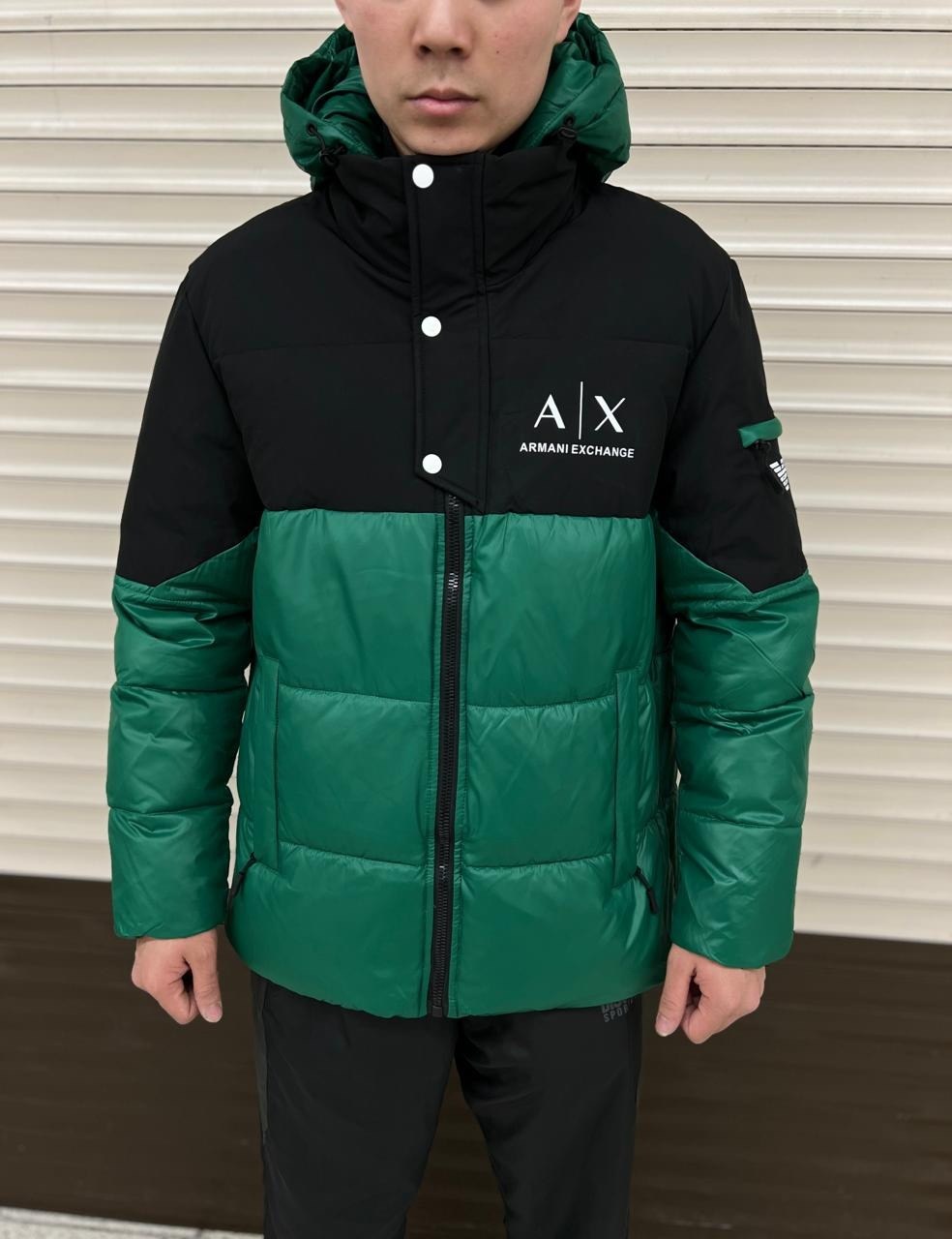 мужская зимняя куртка,куртка пуховик мужская,куртка зимняя emporio armani ea7 мужская парка,пуховики мужские,куртка зимняя пуховик мужской