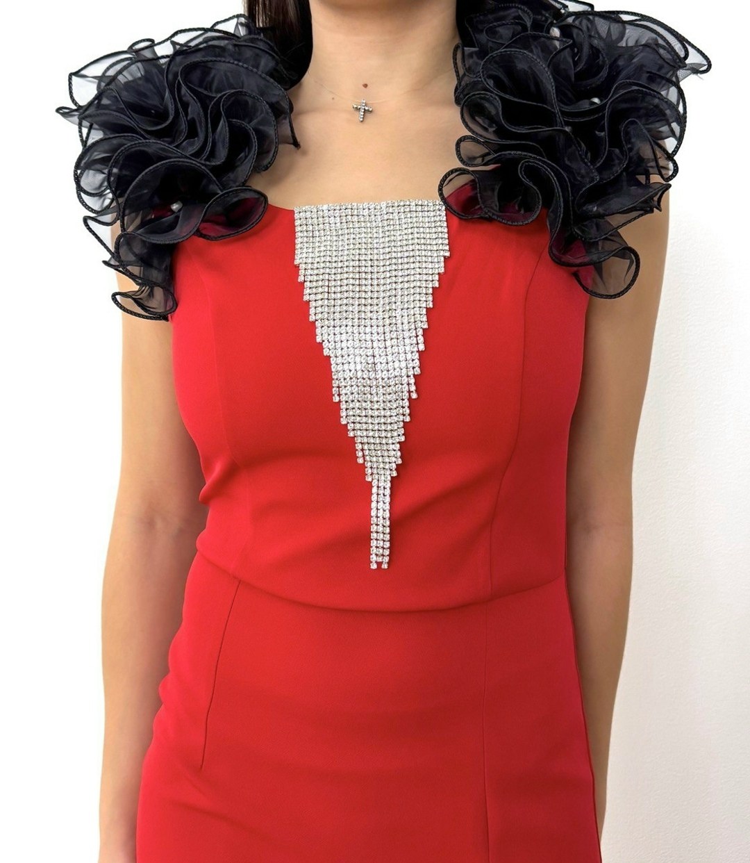 платье элегантное,платье креп,нарядное платье,женская платья,платье комбинированное