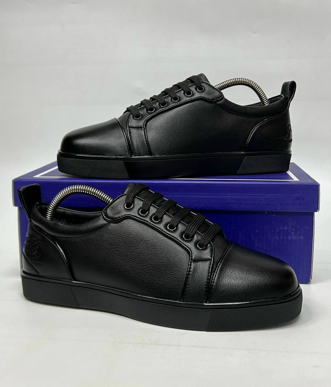 christian louboutin кеды мужские,,мужская ,черные кроссовки, спортивная