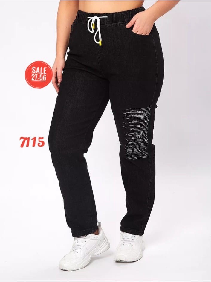 женские джинсы,джинсы женские черные,джинсы на флисе,джинсы женские на резинке,джинсы бананы женские черные