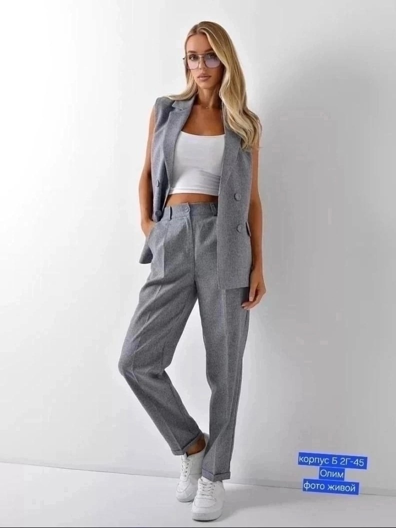 костюмы женские,брючной костюм,костюм брючный серый,костюм брючный деловой,костюм с брюками