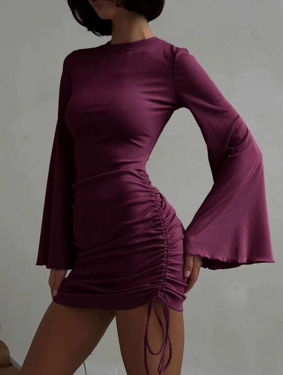 короткое платье лапша с завязками,короткое платье лапша,платье лапша с завязками,рукава платья,платье женская