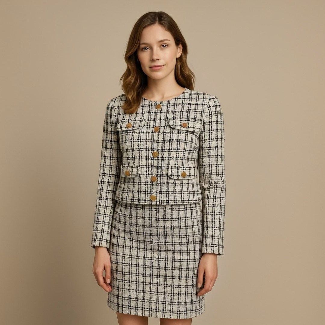 твидовый костюм,твидовый жакет с платьем,жакет,модели юбки,костюм с юбкой твидовый