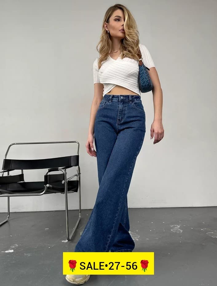 женские джинсы,джинсы широкие трубы с высокой посадкой,стильные джинсы,модные джинсы,джинсы широкие