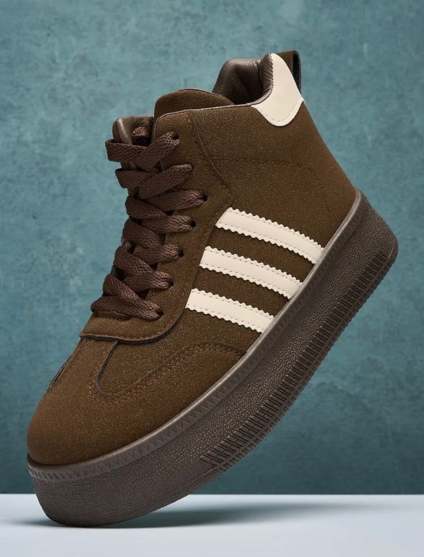 ,спортивная ,кроссовки женскиe,коричневые кроссовки,кеды спортивные