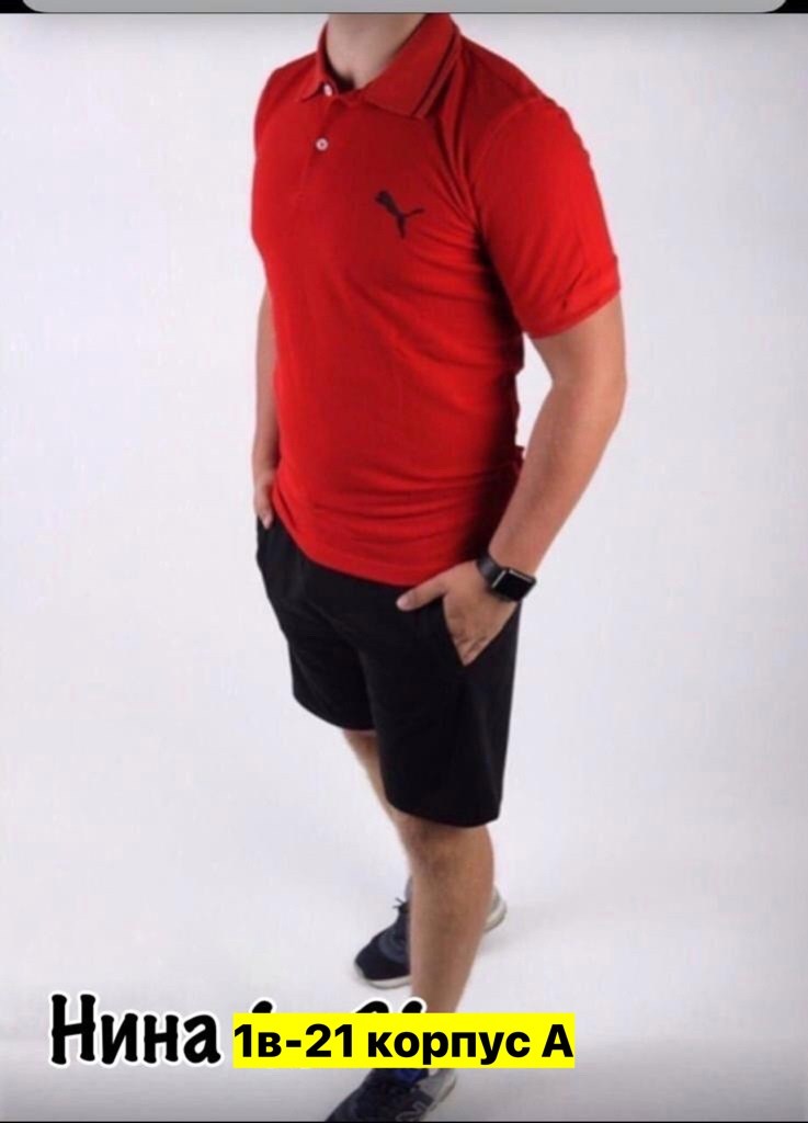 мужская футболка поло,поло пума мужские,поло puma,шорты футболка комплект мужской,поло шорты