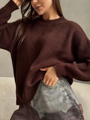 свитер оверсайз удлиненный,свитер оверсайз удлинённый вязаный,свитер женский оверсайз удлиненный,свитер оверсайз вязаный удлиненный,джемпер женский вязаный оверсайз