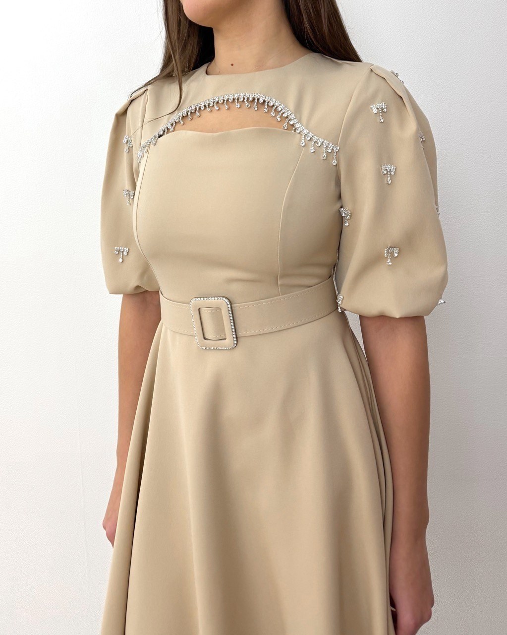 платье креп,платье с поясом,элегантное платье,модное платье,платье