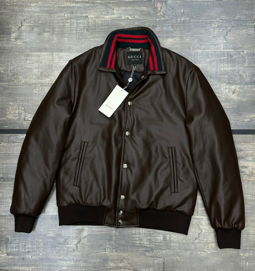 кожаная куртка gucci,куртка gucci,кожаный бомбер gucci,бомбер gucci,куртка кожаная