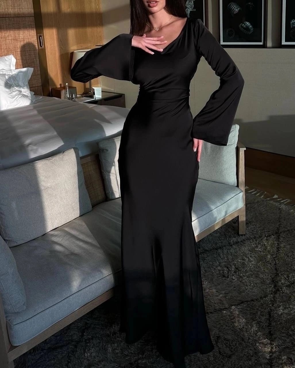 элегантное длинное платье,женские длинные платья,длинное платье,длинное платье для женщин,платье с длинными рукавами