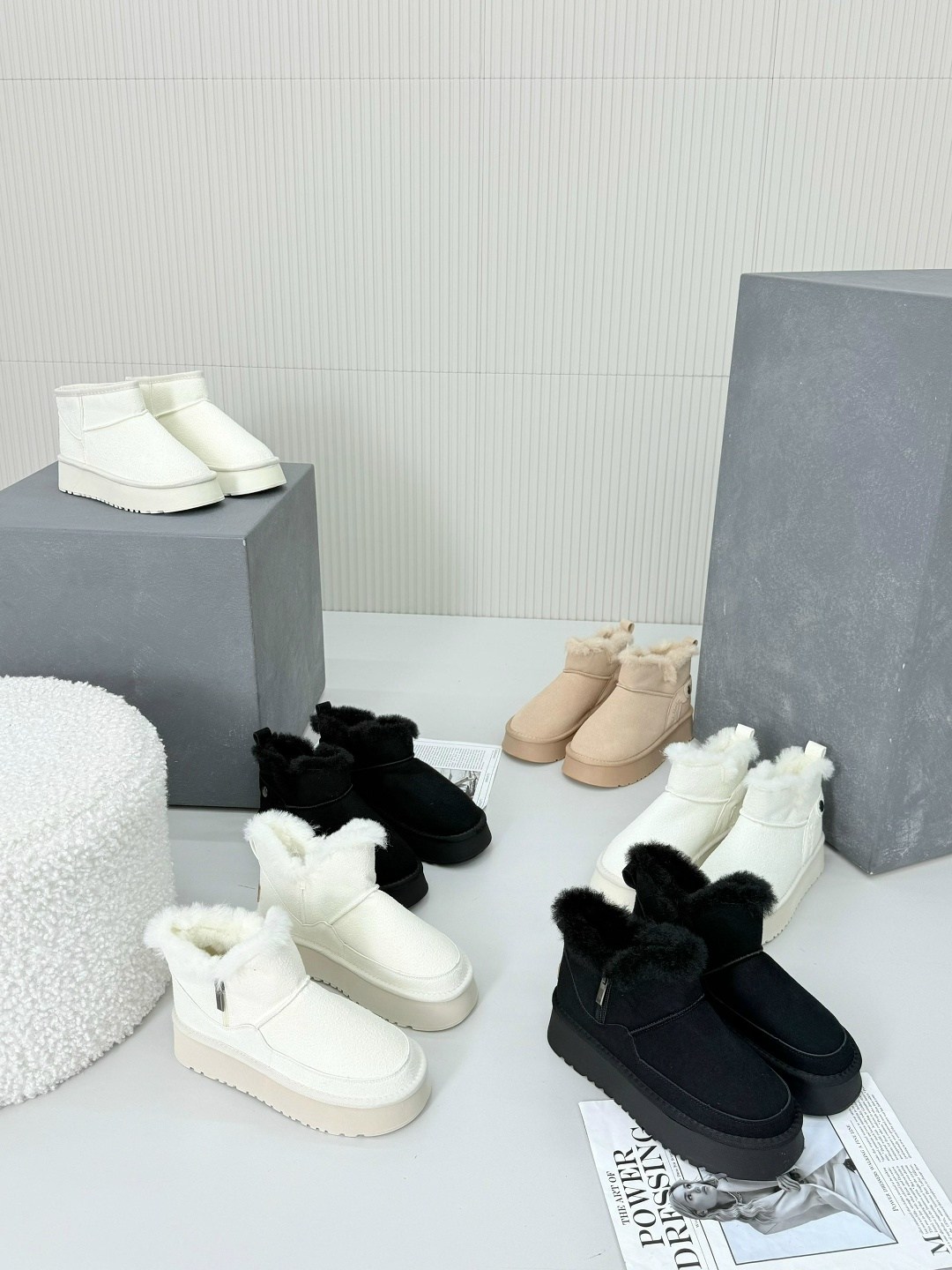 ,угги женские,женские угги зимние,зимние угги короткие на платформе с мехом,женская зимняя