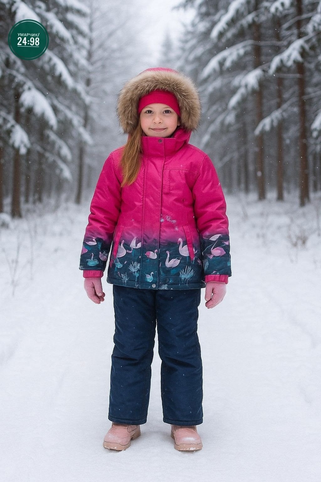 костюм зимний для девочки deux par deux,комплект для девочки,зимний костюм для девочек,комплект зимний для девочек,комплект верхней одежды