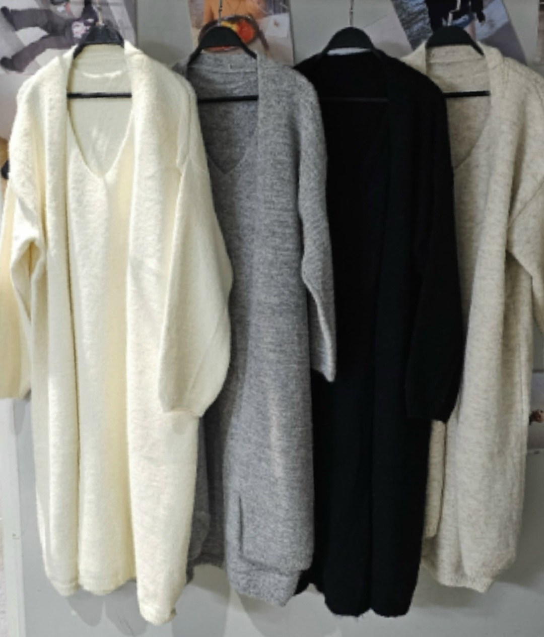 вязаные платья,трикотажные костюмы,костюм с кардиганом,модные кардиганы,кардиган оверсайз