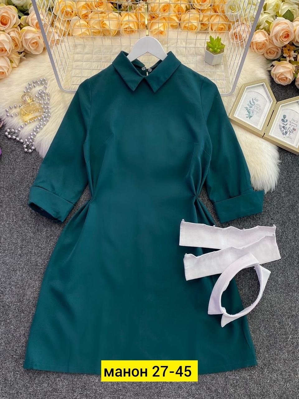 платье женская,платье с воротником,,платье модное,платье барби