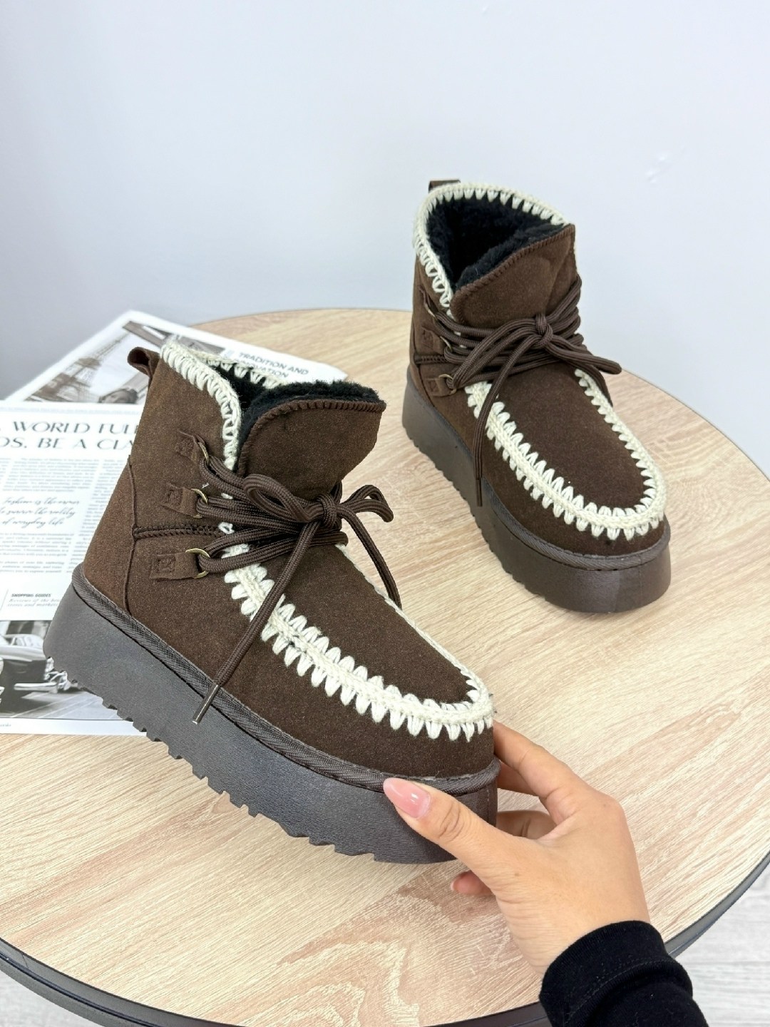 ,угги женские, женская зимняя,зимние угги на платформе,женская